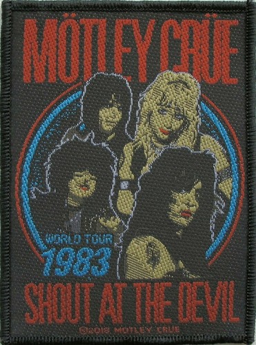 Mötley crüe woven - mötley,