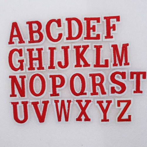 Pick letters iron sew - pick, 2